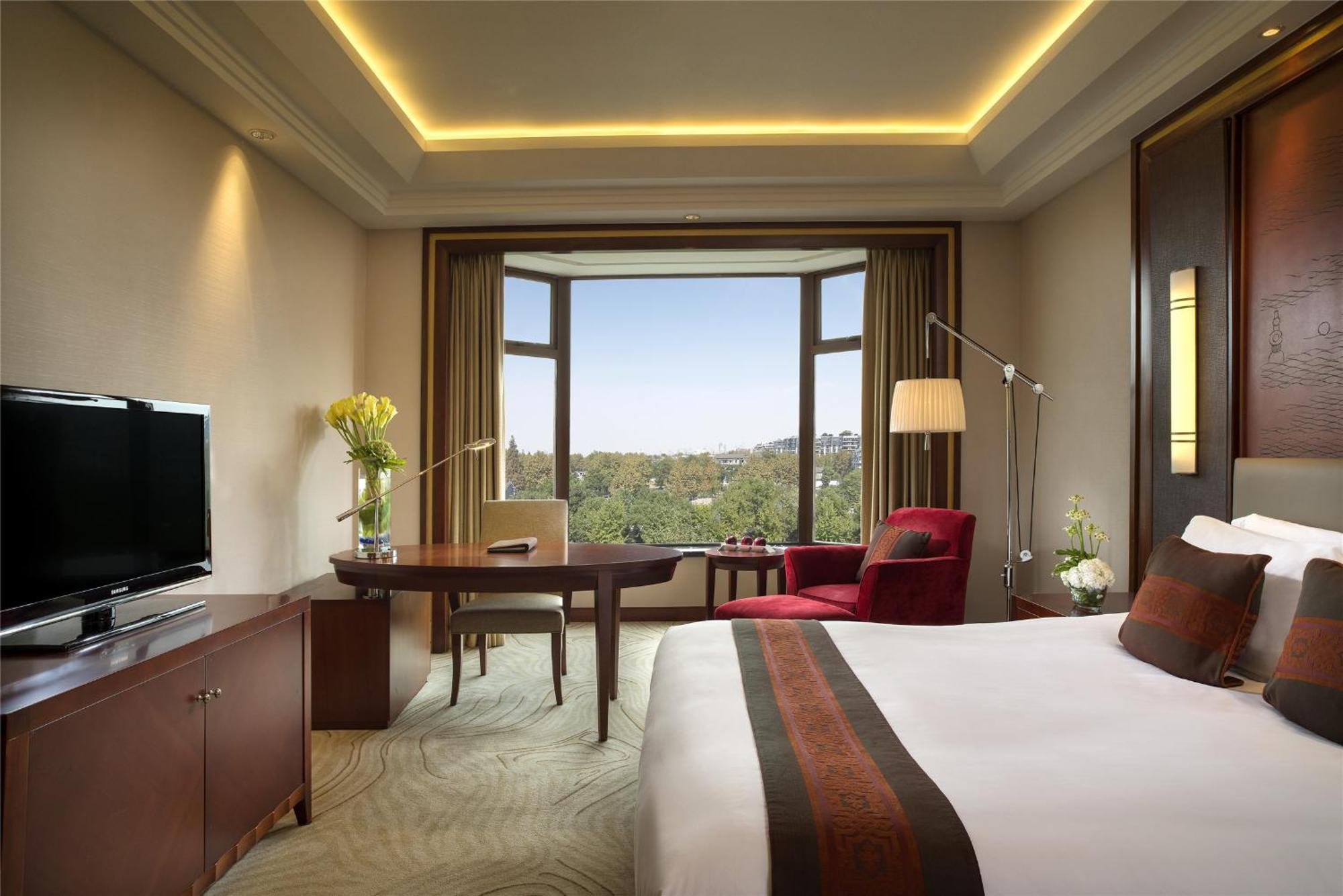 Sofitel Hangzhou Westlake - Few Steps To West Lake, With Panoramic Lake View Terrace Rum bild